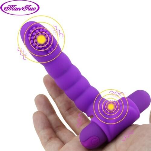 Finger Sleeve Dildo Vibrator G Spot Massage Clit Stimulate Flirting Sex Toys for Women Female Masturbator Adult Sex Products