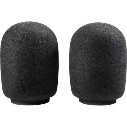 Filter Windscreen Microphone Sponge Foam Cover For -SHURE PGA27 PGA 27 SM7B SM 7B Mic Replacement Black Sponge Cover