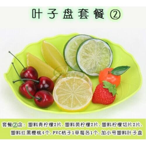 Artificial Fruit Simulation Lemon Slices Christmas Fruit Ornament Kitchen Wedding Fake Lemon Decoration Supplies 12 Pcs/set