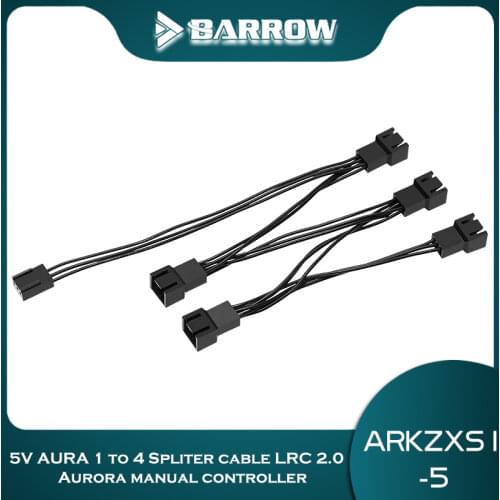 Barrow ARKZXS1-4, 5V AURA 1 to 4 Spliter cable LRC 2.0 Aurora manual controller