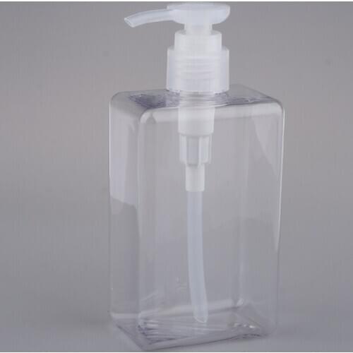 Lightweight PET Plastic Empty Shampoo Bottle with Pump, 280ml Capacity Soap Lotion Sprayer Bottle, Various Colors Optional