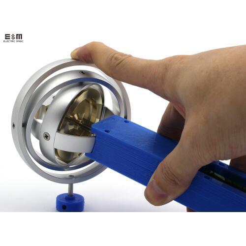 12000 rpm DIY Kit 3 Axis Gyroscope Mechanics Inertial Guidance Systems Stabilizer Experimental instrument Angular Momentum