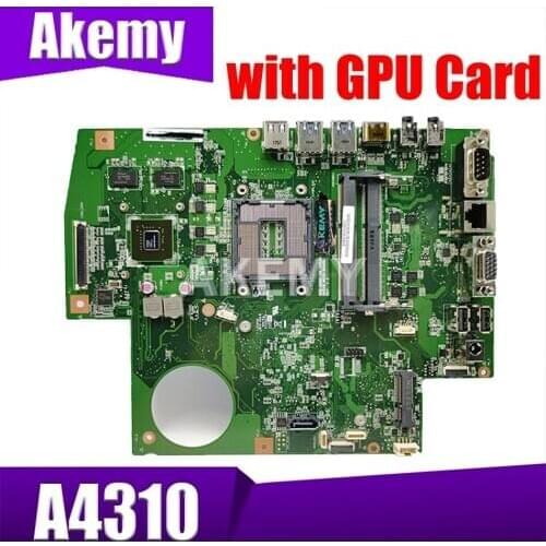 New Akemy A4310 Mainboard For ASUS A4310 All-in-one Motherboard 100% Test OK with GPU Card