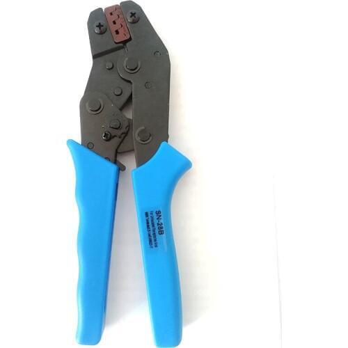 Crimp Plier Tool SN-28Bfor 2.0/2.54/3.96mm 18-28 AWG Crimper Dupont JST Molex
