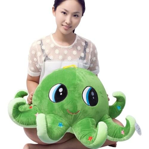 Dorimytrader 80cm Animal Octopus Plush Toy Big Stuffed Soft Plush Cartoon Octopus Doll Pillow Gift 4 Colors for Children 31inch