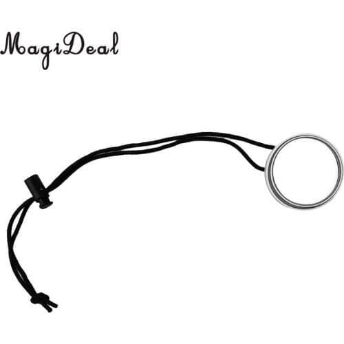 Adjustable Angle Scuba Diving Wreck Cave Dive Rearview Mirror with Lanyard