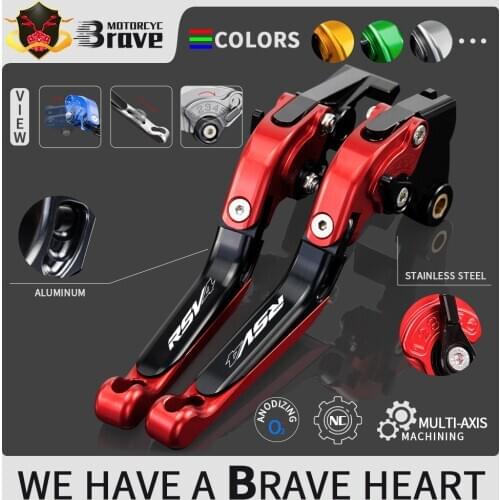 For Aprilia RSV4 FACTORY/RSV4-R/RR/RF 2009-2019 2018 2017 2016 2015 2014 2013 2012 Adjustable Brake Clutch Levers Motorcycles