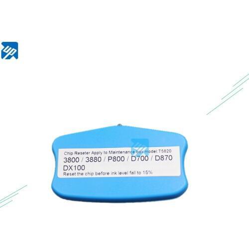 T5820 C13T5820 Maintenance Ink Tank Chip resetter for Epson Surelab D700 for Fuji DX100 Waste Ink Collector