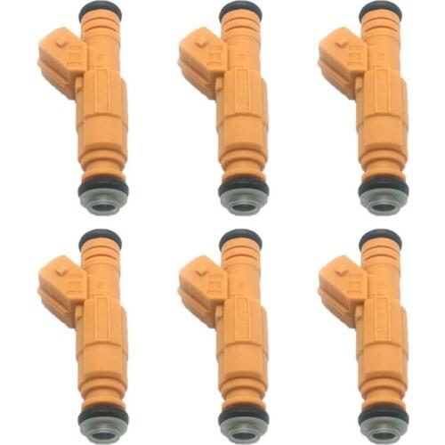 6pcs 0280155700 Fuel Injectors For 1987-1998 JEEP 4.0L REPLACE 0280155710