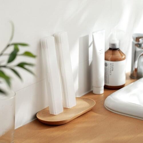 High quality travel portable toothbrush box pp plastic protective cases for brushes