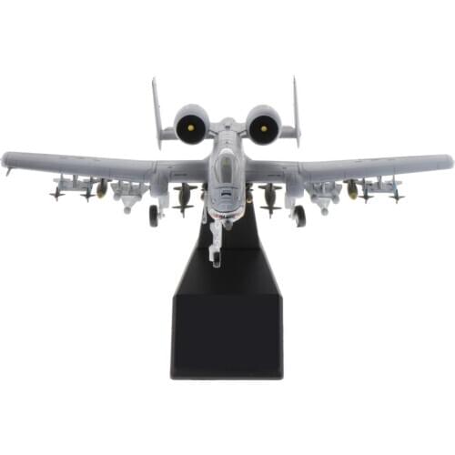 1/100 Scale A-10 Attack Plane American Fighter Metal Fighter Military Model Diecast Plane Model for Collection Gift