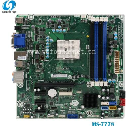 100% Working Desktop Motherboard for 700846-001 700846-501 696333-001 3515 MS-7778 System Board Fully Tested