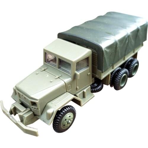 80% Hot Sale 2Pcs/Set 1/72 M35 Truck BTR-80 Cavalry Carrier Model DIY Assembly Craft Kids Toy