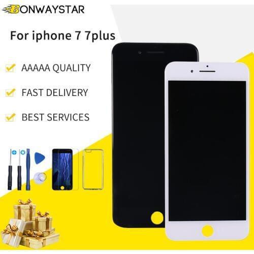 AAAAA 3D Touch LCD Screen For iPhone 7 7p LCD Replacement Screen Digitizer Touch Module for iPhone 7 Plus Display Screen LCDS