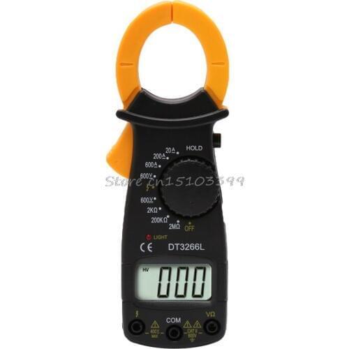 Digital Clamp Meter Multimeter Voltage Meter Current Tongs Resistance Tester Electronic multitester Medidor Multimetre