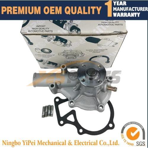 For Kubota Engine V1505 Water Pump B21 B26 B2630 B2710 F2560 F3080 16251-73034