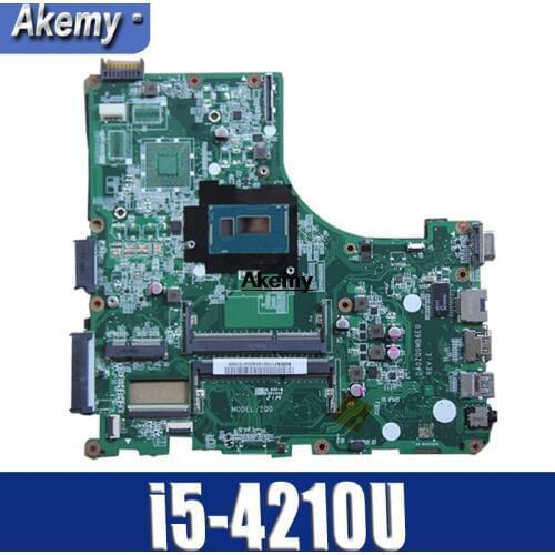 For Acer V3-472 E5-471 E5-471G V3-472P Laptop motherboard DA0ZQ0MB6E0 with i5-4210U CPU Onboard 100% fully tested work perfect
