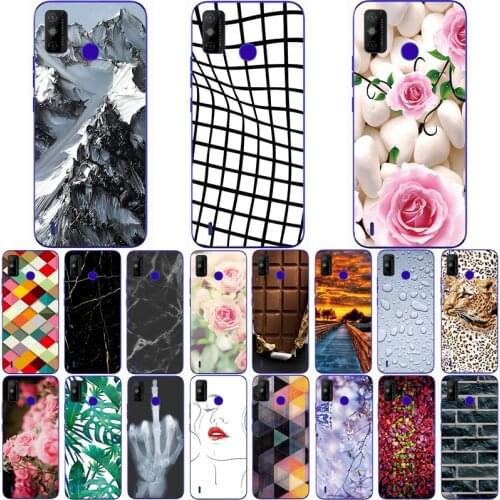 For Tecno Spark 6 Case Fashion Silicone Soft TPU Cute Back Cases for Tecno Spark 6 Go Phone Cover Funda Coque