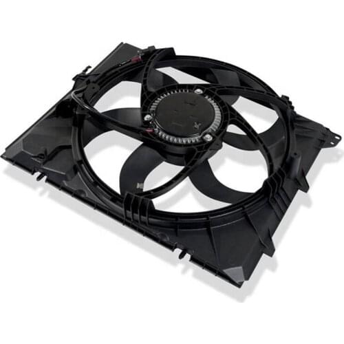 E81 E87 E88 E82 E84 Radiator Cooling Fan Assembly For BMW E90 E91 E92 E93 Electric Engine 17427563259