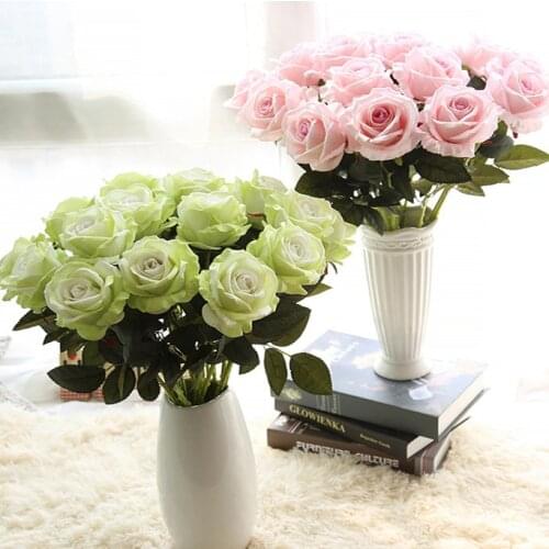 Wedding decoration simulation rose artificial flowers