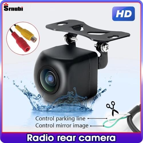 Rear View 1080P Camera Waterproof Night Vision 12V Reverse Cam Universal IP68 Backup Camera for Head Unit Audio Car Monitor