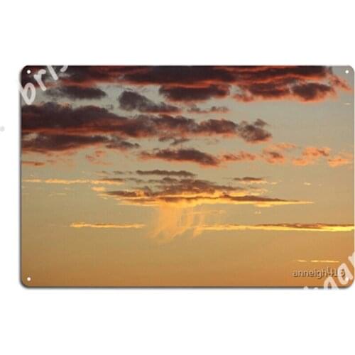 Canyon Raincloud During A Sunset Metal Signs Designing Bar Cave Wall Plaque Club Home Tin sign Posters