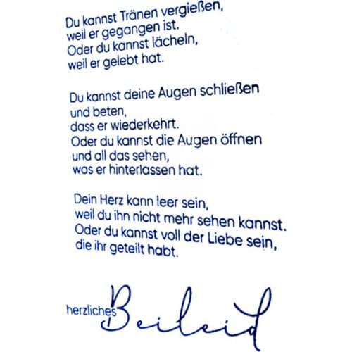 German Words Transparent Clear Silicone Stamp/Seal for DIY scrapbooking/photo album Decorative clear stamp A1082