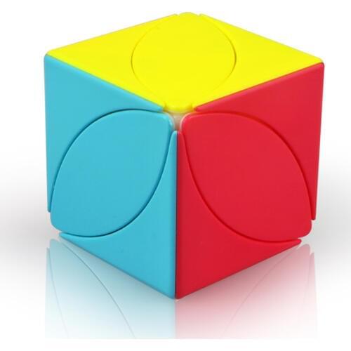 Qiyi Maple Leaf Magic Cube Puzzle Toy for Brain Training - Colorful