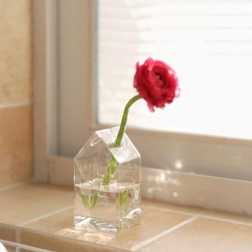 Glass Decorative Vases Floral Planter Container Centerpiece for Wedding Party Event Office flower vase home decoration