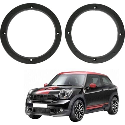 Universal 6.5 Inch Beveled Car Speaker Spacer Adapter Refitting Audio Mat Edge Ring Subwoofer Speaker Repair Accessories