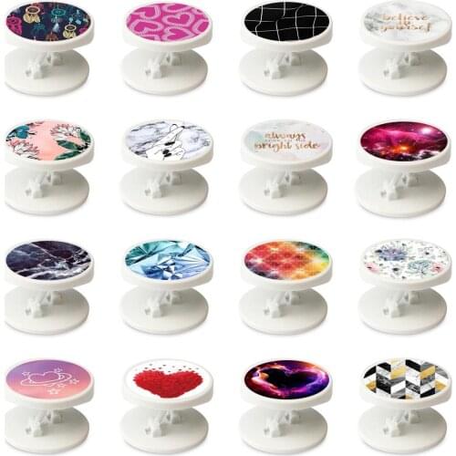 Universal Mobile Phone Holders Fashion Finger Grip Ring Holder Pocket Expanding Stand For iphone 11 For Huawei