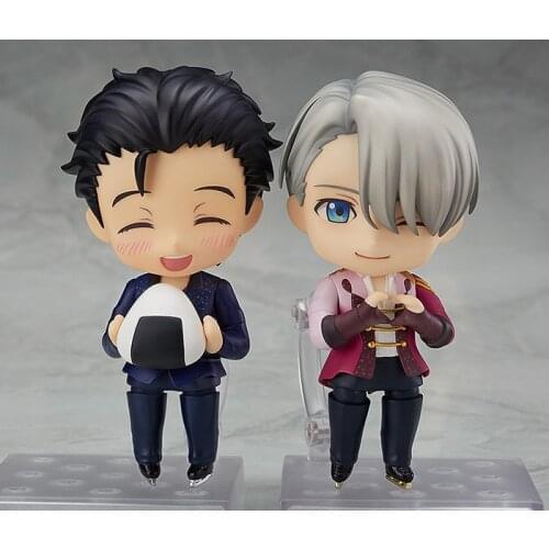 10cm YURI!!! on ICE YURI on ICE Katsuki Yuri PVC Action figure toys collection doll Christmas gift