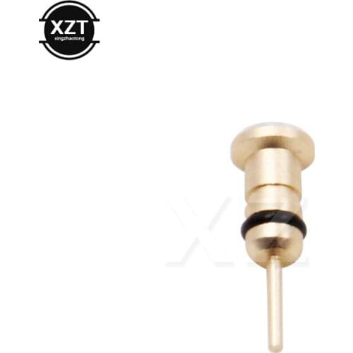 2 in 1 Sim Card Tray Eject Pin Tool 3.5mm Earphone Jack Plug Dustproof Metal Cap Gadget For iPhone for Xiaomi