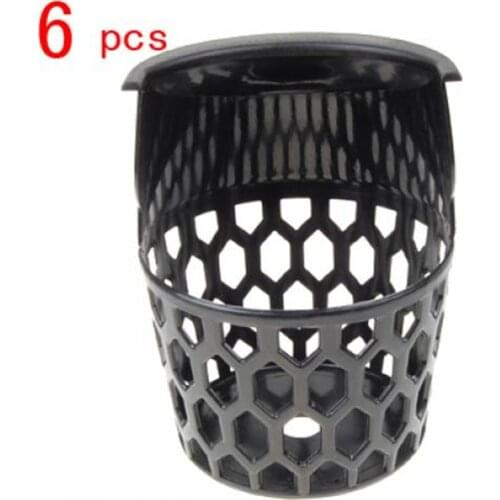 6 x Plastic Web Pool Billiard Table Pockets Pool Table Snooker Billiard Table Game Parts Billiard Indoor Sport Accessories Black