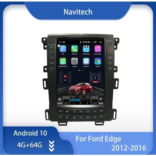 Android 10.0 Car GPS Navi multimedia Stereo Radio headunit for Ford edge 2009 2010 2011 2012 2013 2014 taurus mirrorlink carplay