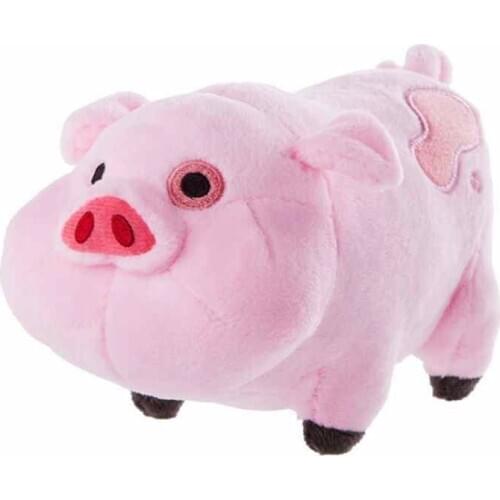 Free shipping Original 16cm 1pcs Gravity Pink Pig Waddles Plush Toy with tag patch for birthday gift