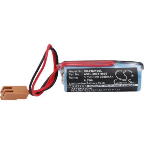 Cameron Sino 2000mAh battery for GE FANUC CNC 16/18-B 21-B Power Mate 0 FANUC Server Unit 9010 IC693ACC301