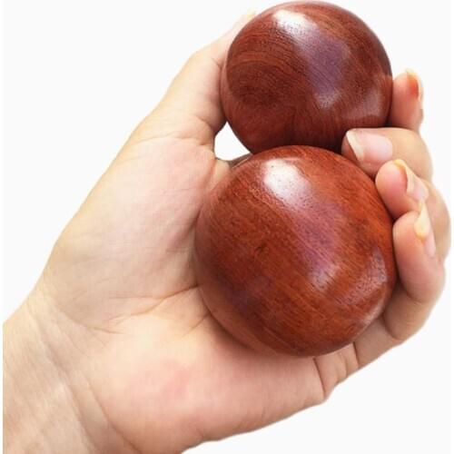 Mini Wooden Fitness Ball Massage Handball Health Meditation Exercise Balls