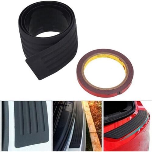 Car Trunk Door Sill Protection Pad Painted Scratch-Resistant Rubber Protection Strip Durable Self-Adhesive Protection Strip