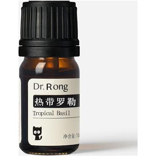 Tropical basil essential oil relieves pain, soothes stomach and intestines, balances body and mind|Dr.Rong