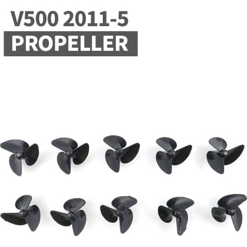 Flytec V500 Fishing Bait Boat Upgrade Powerful Forward And Reverse 3-Blade Propeller 10 Pieces One Set