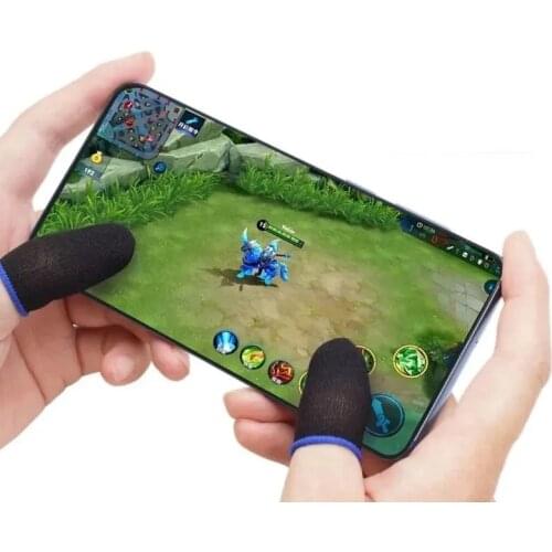 New Finger Cover Game Controller For PUBG Sweat Proof Non-Scratch Sensitive Touch Screen Gaming Finger Thumb Sleeve Gloves