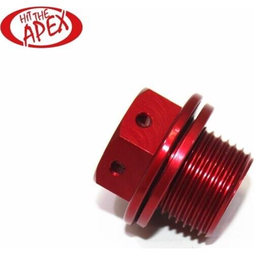 Magnetic Oil Drain Sump Plug Bolt M18x1.5mm Universal CNC Motorbike Engine Oil Drain Plug Screws M18*1.5 Strong Magnetic