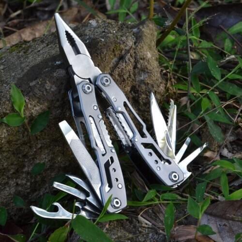 Multitool Combination Pliers Multifunctional Portable Multi Tool Multipurpose Knife With Pliers-Pocket Folding Camping Tool