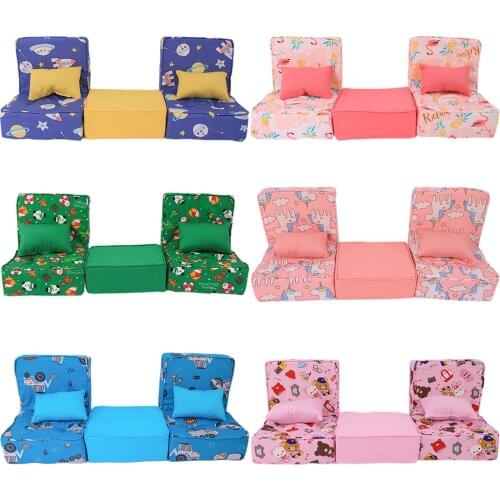 Fashion New Pattern Popular White Striped Pajamas Fit 18 Inch American&43cm Baby New Born Doll Clothes Accessories,Girls Toys