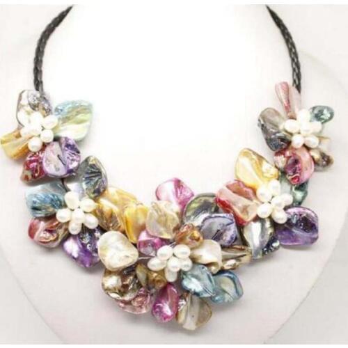 Noble jewelry Charmming!8-9mm Freshwater White Cultured Pearl Necklace DIY women hot sale jewelry