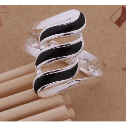 Wholesale High quality silver plated Fashion jewelry rings WR-176