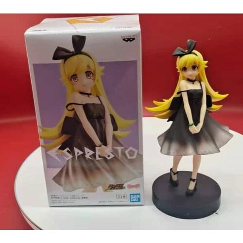 BANDAI Banpresto Original Story Series Oshino Shinobu Figure ESPRESTO Anime Model Doll Toys Gifts