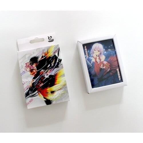 Anime Guilty Crown Poker Cards/playing Cards Printed with Ouma Shu/Yuzuriha Inori