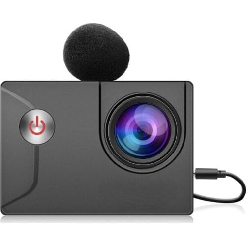 2.0INCH professional video 4K waterproof sports action camera with External Microphone,WIFI and remote control